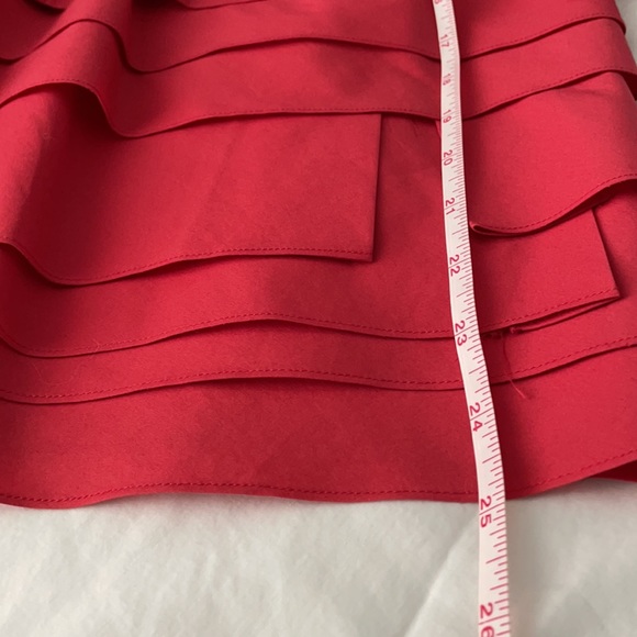 Red Strapless BCBG Max Azria dress - Picture 16 of 16